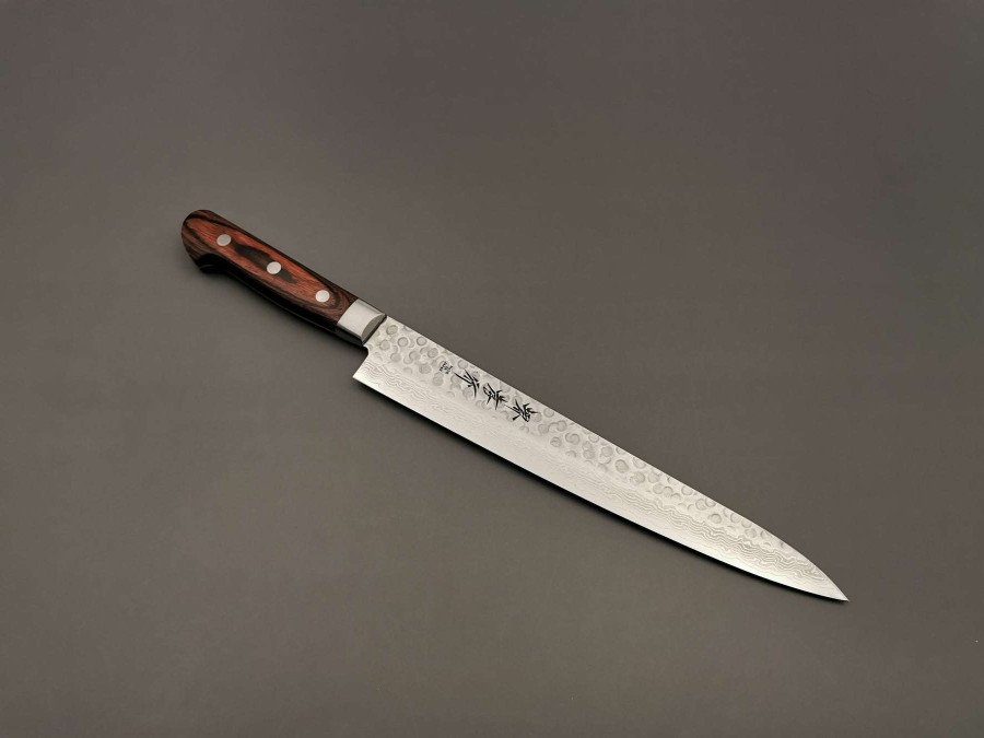 Knives * | Top Sellers Sakai Takayuki Moonlit Waves Sujihiki 240Mm