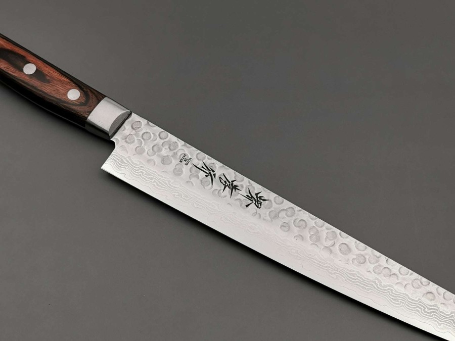 Knives * | Top Sellers Sakai Takayuki Moonlit Waves Sujihiki 240Mm