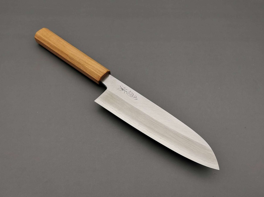 Knives * | Less Expensive Hado Ginsan Santoku