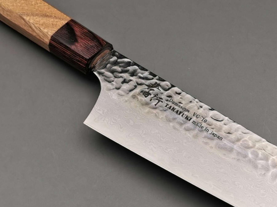 Knives * | Top Selling Sakai Takayuki 33 Layer Damascus Kengata Gyuto 190Mm