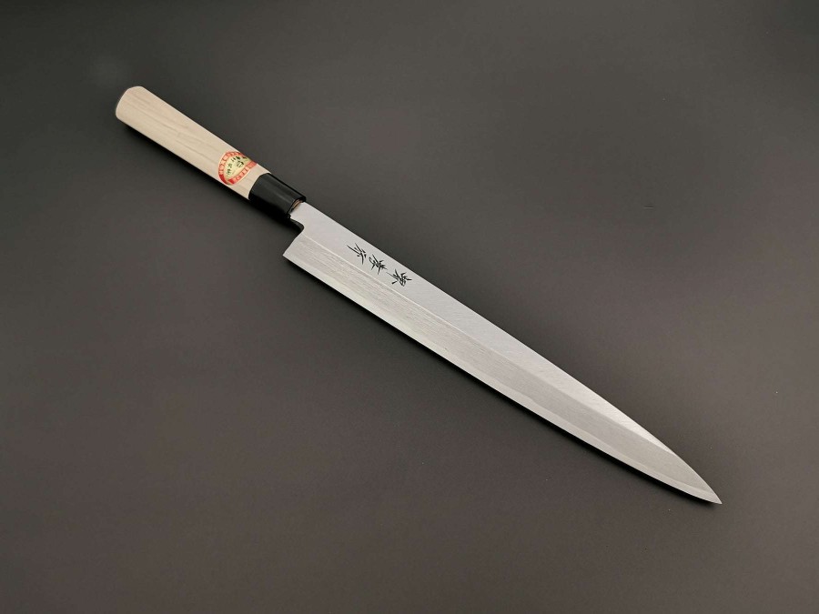 Knives * | Special Style Sakai Takayuki Kasumi White #3 Yanagiba 300Mm