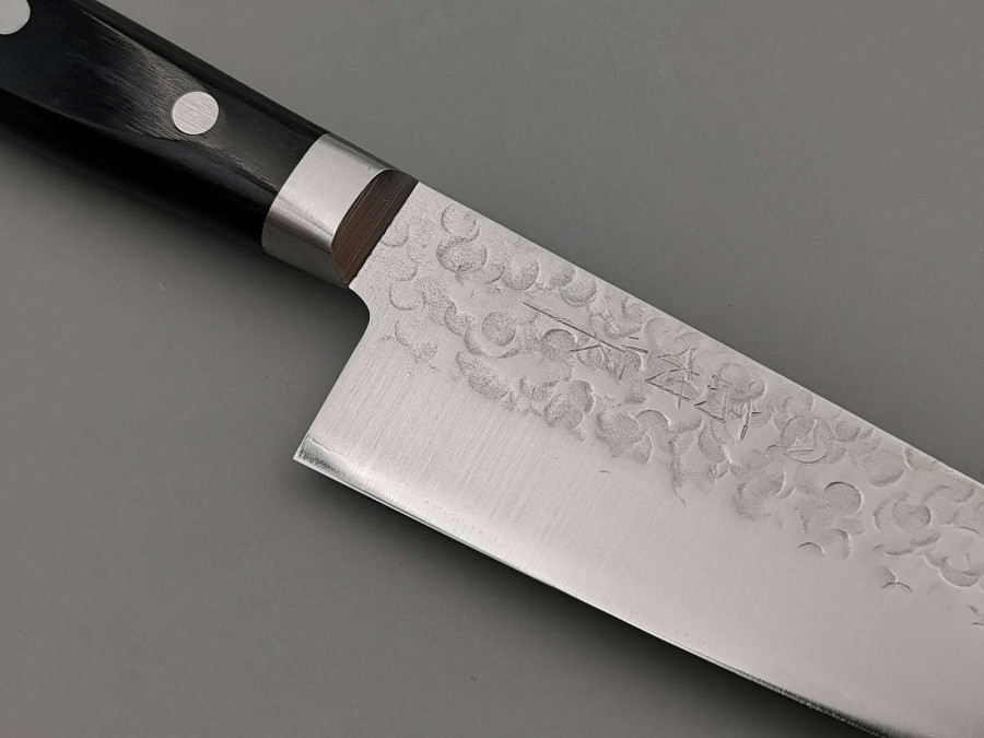 Knives * | Lower Prices Takamura Hamono Vg10 Tsuchime Gyuto 180Mm