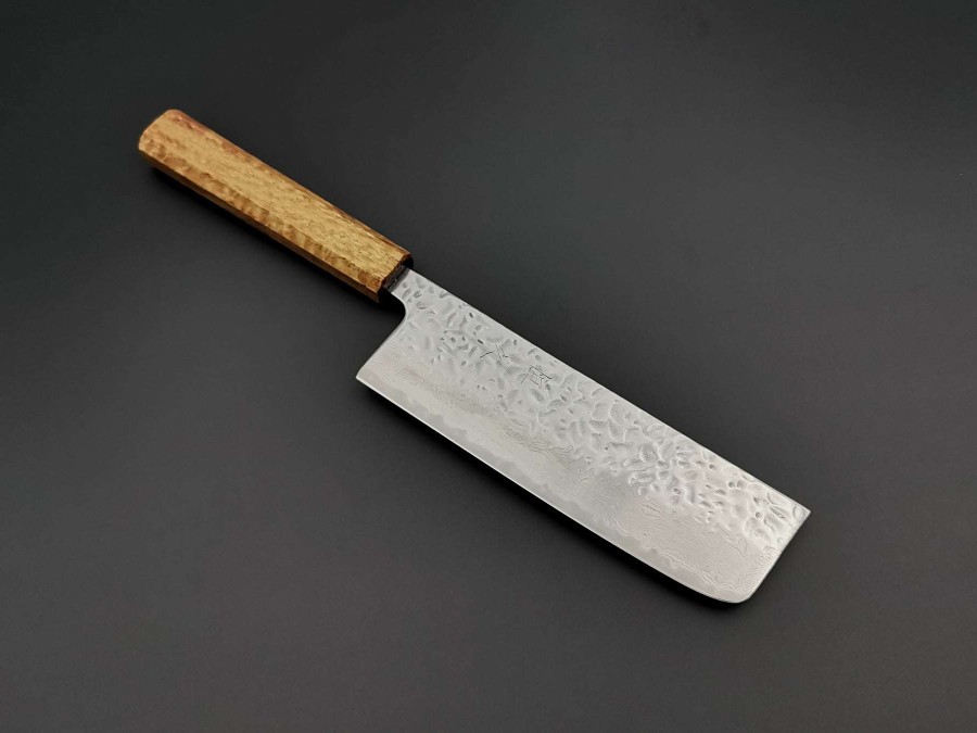 Knives * | Unique Tsunehisa Aus10 Tsuchime Nakiri