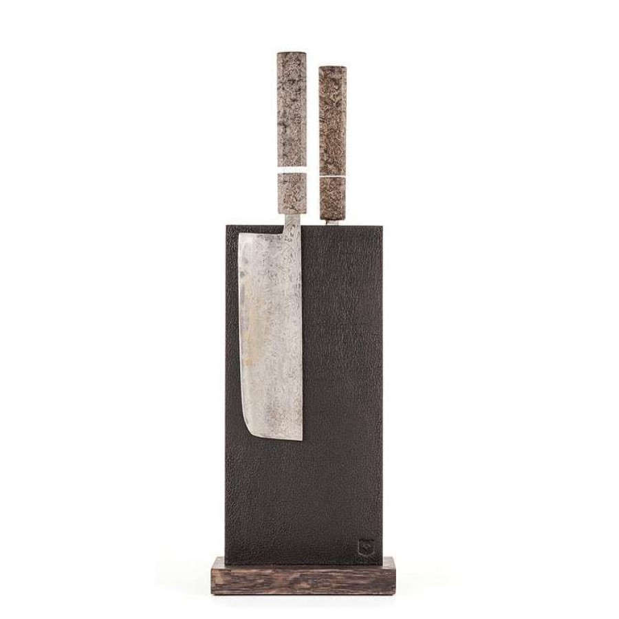 Accessories * | Online Store Piotr The Bear Knife Block