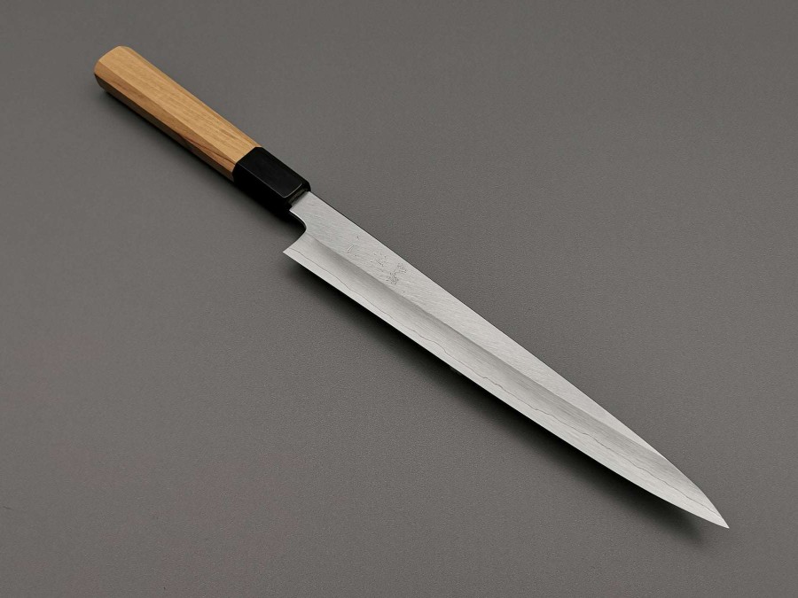 Knives * | Fashionable Satoshi Nakagawa Silver 3 Sujihiki 240Mm