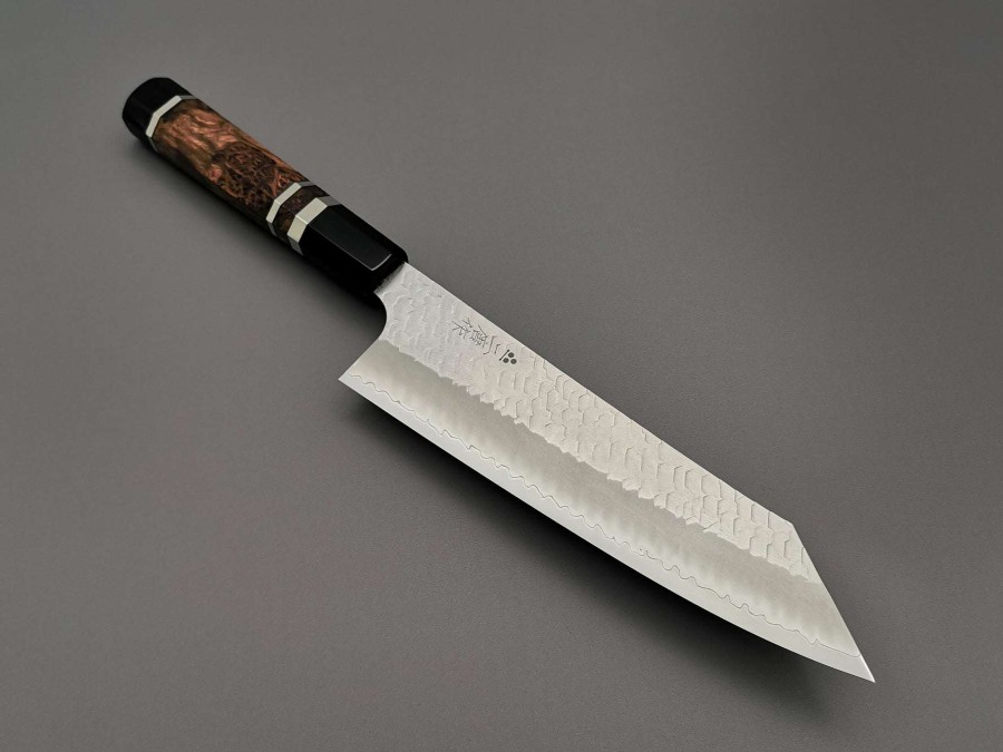 Knives * | Discounts Nigara Hamono Sg2 Tsuchime Kiritsuke Gyuto 210Mm