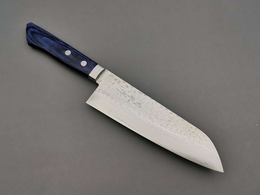 Knives * | Lower Prices Masutani Hamono V10 Santoku