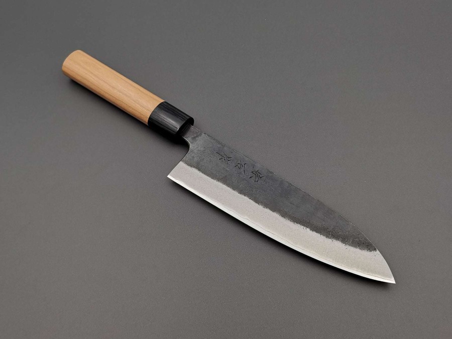 Knives * | Top Sellers Muneishi Aogami Santoku 180Mm