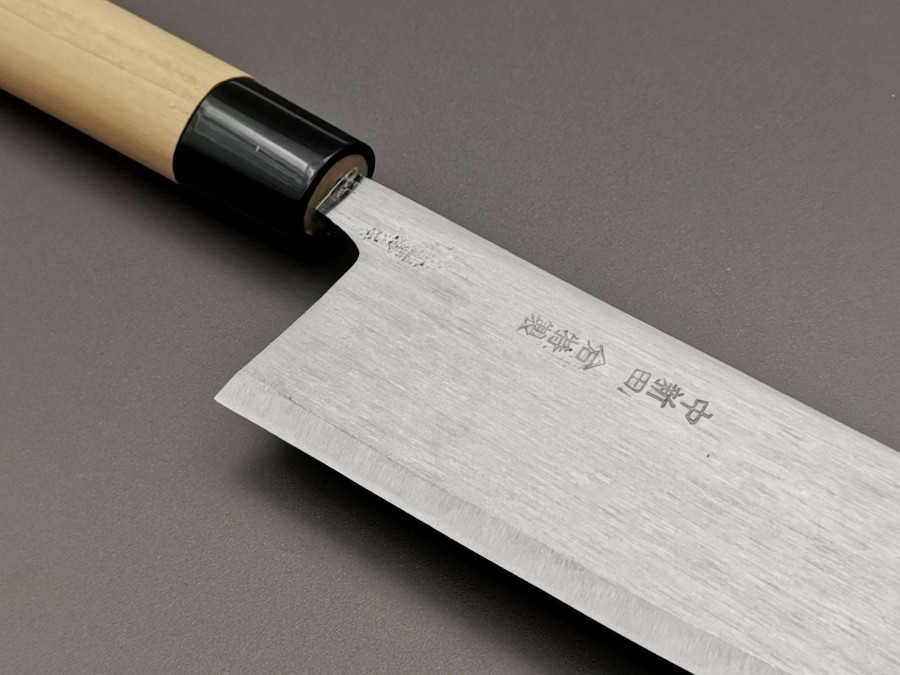 Knives * | Hot Selling Michio Ishikawa White #2 Single Bevel Nakiri