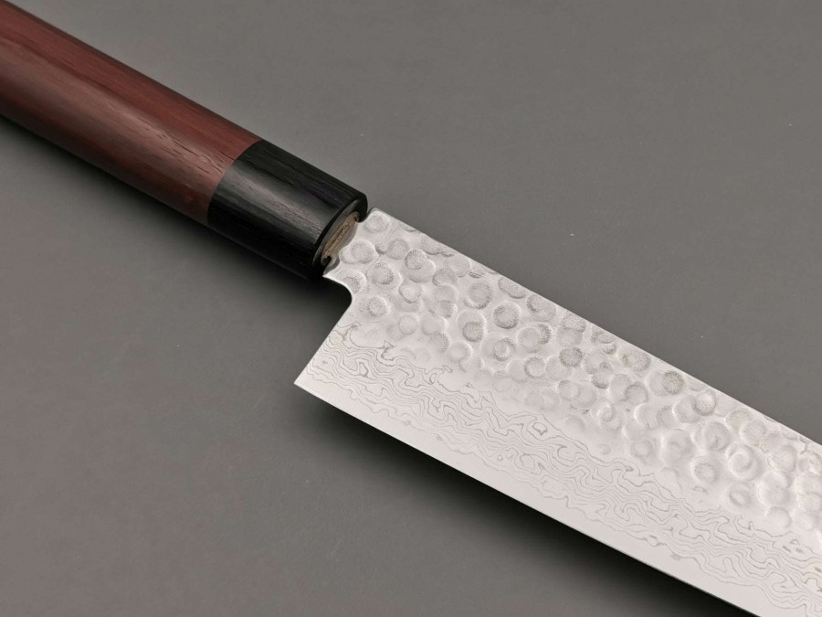 Knives * | Top Selling Tsunehisa Vg10 Tsuchime Gyuto 210Mm