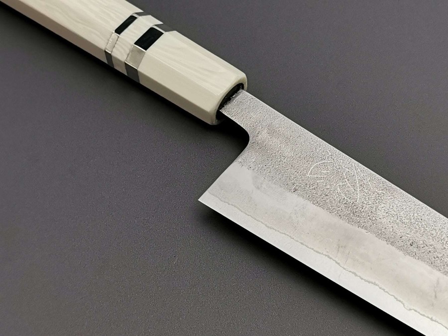 Knives * | Hot Selling Custom Yoshikane Hamono White #2 Gyuto 210Mm