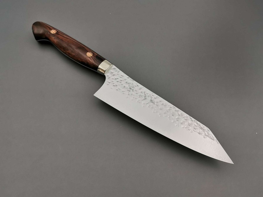 Knives * | Outlet Sale Yu Kurosaki Senko Santoku With Ironwood Handle