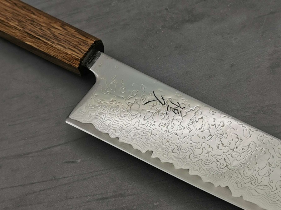 Knives * | Unique Tsunehisa Vg10 Nickel Damascus Gyuto 240Mm