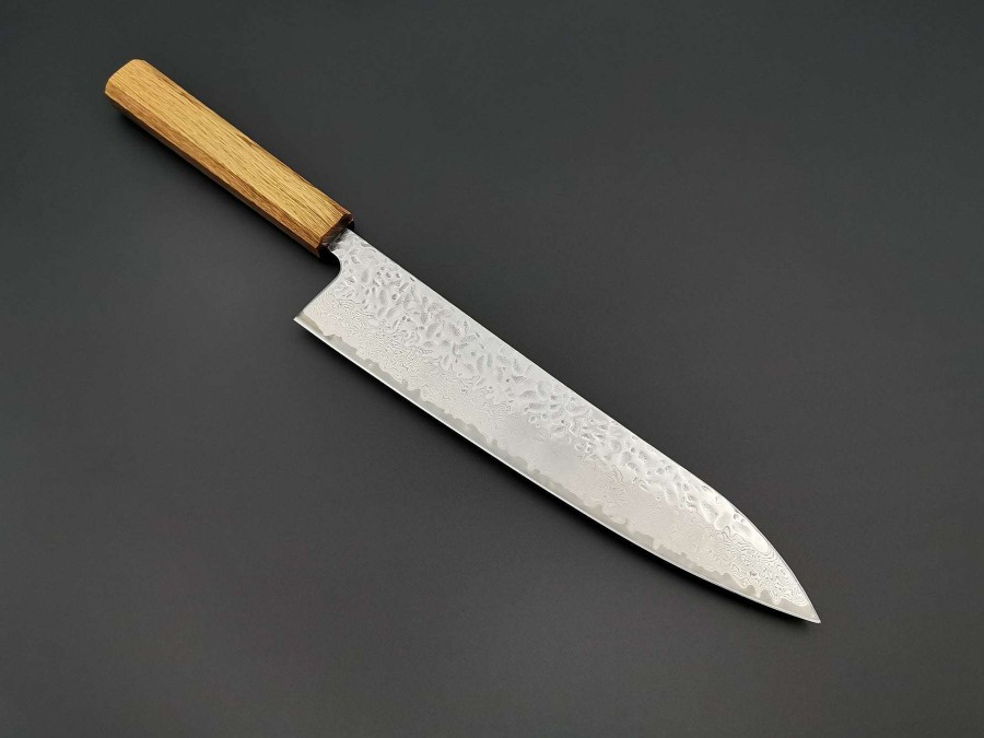 Knives * | Sale Online Tsunehisa Aus10 Tsuchime Gyuto 240Mm