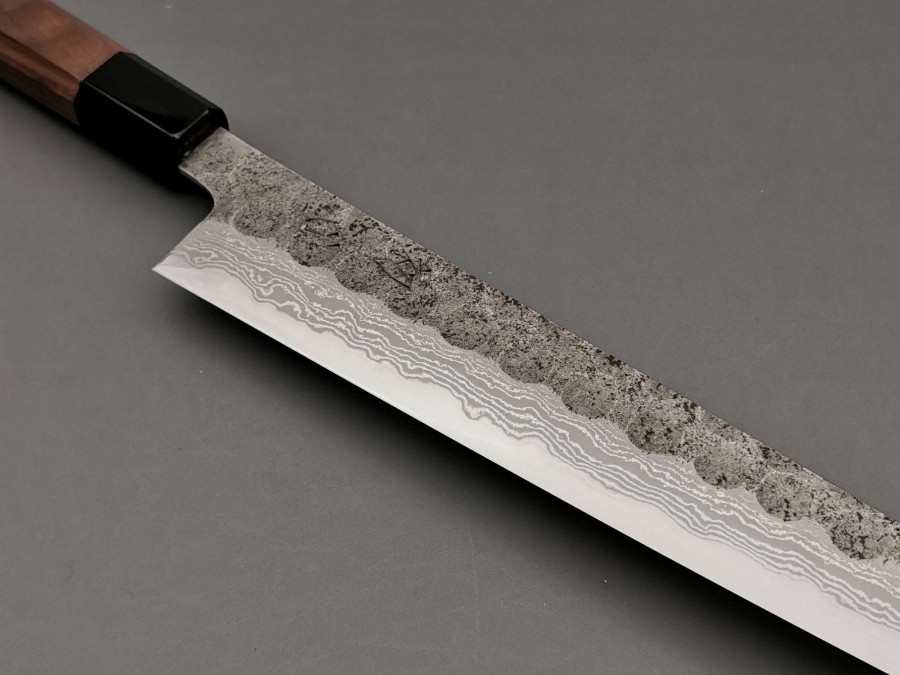 Knives * | Best Price Hatsukokoro Inazuma Sujihiki 270Mm