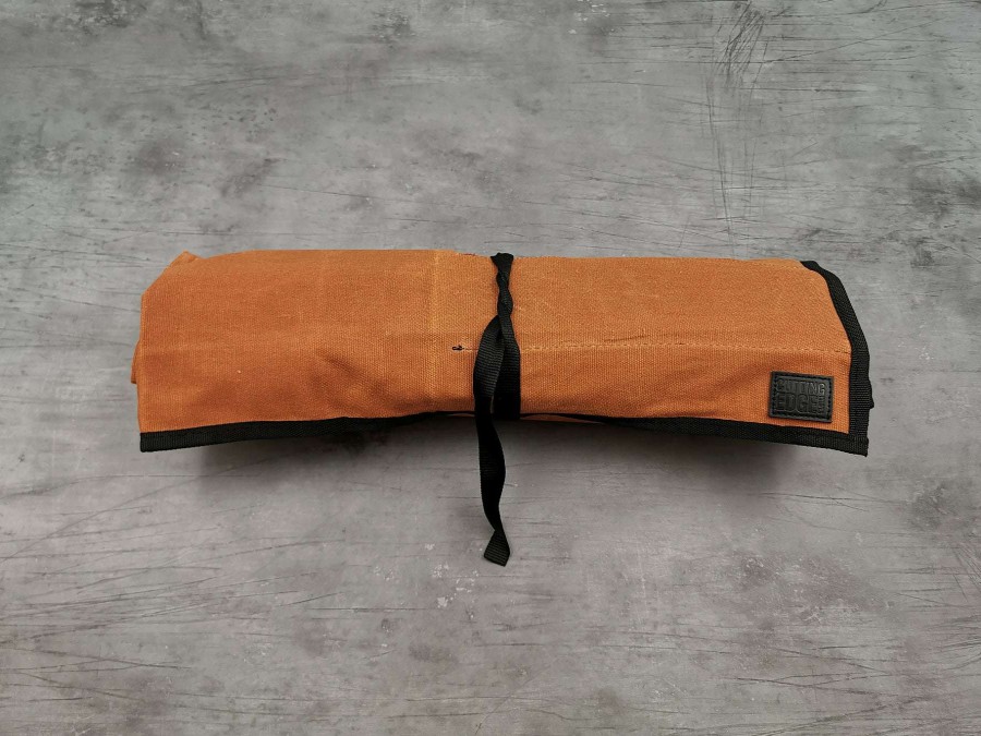 Accessories * | Online Store Waxed Canvas Knife Roll