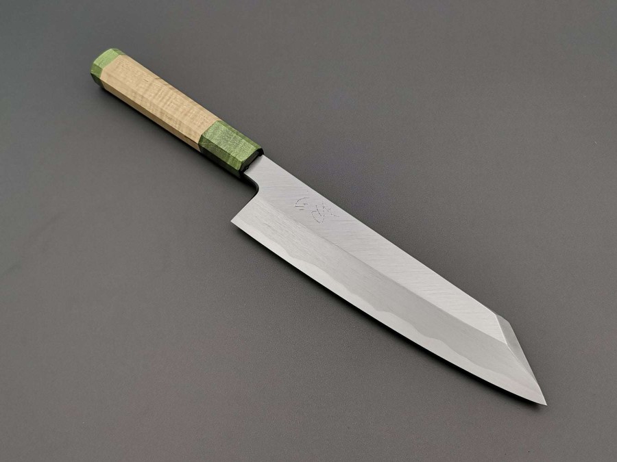 Knives * | Online Hatsukokoro Shirasagi White #2 Kiritsuke Gyuto 210Mm