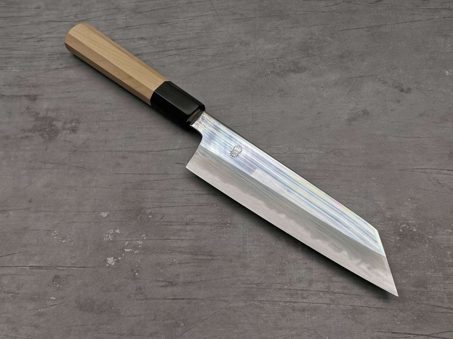 Knives * | Top Sellers Sakai Kikumori Choyo White #2 Kiritsuke Santoku