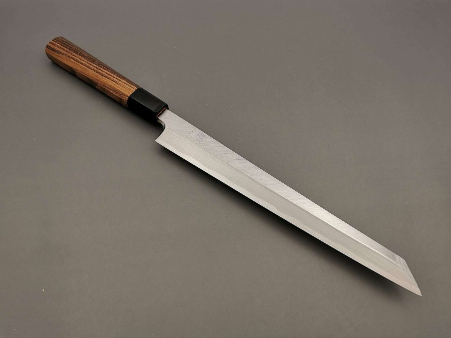 Knives * | Hot Selling Hatsukokoro Shirasagi White #2 Kiritsuke Yanagiba 270Mm