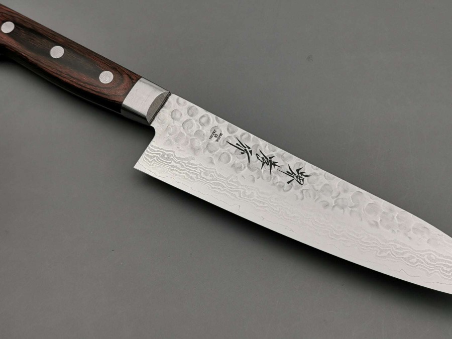 Knives * | Best Price Sakai Takayuki Moonlit Waves Gyuto 180Mm