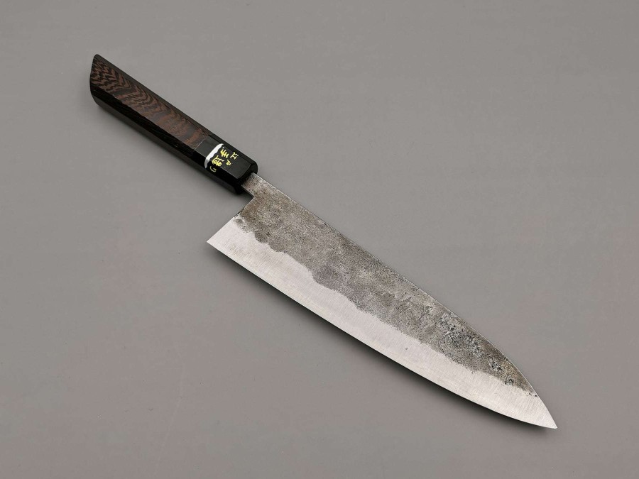 Knives * | Hot Selling Goko Hamono White #1 Nashiji Gyuto 210Mm