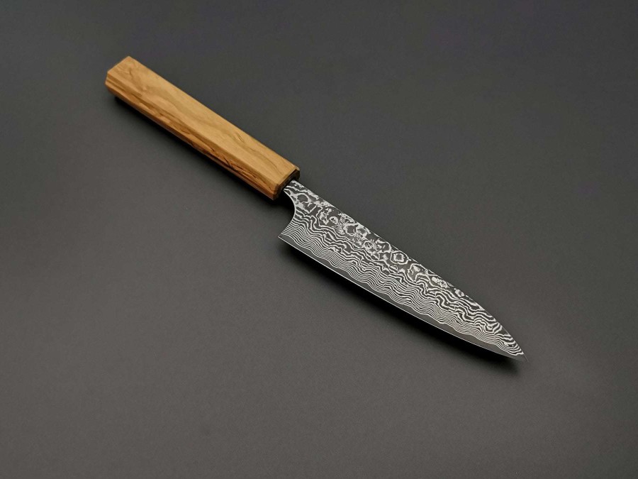 Knives * | Fashionable Yoshimi Kato Vg10 Damascus Petty 120Mm