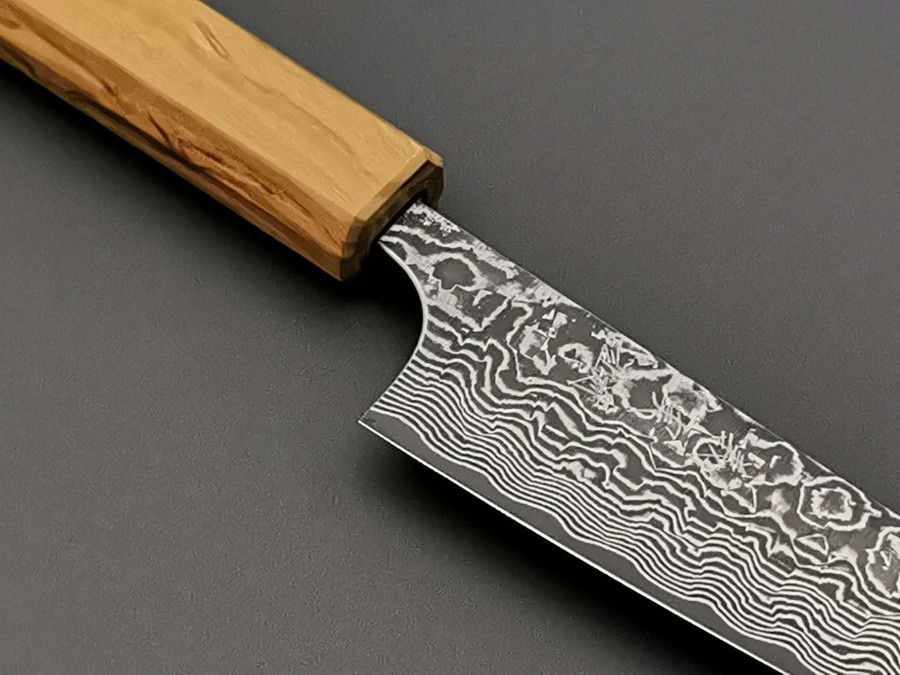 Knives * | Fashionable Yoshimi Kato Vg10 Damascus Petty 120Mm