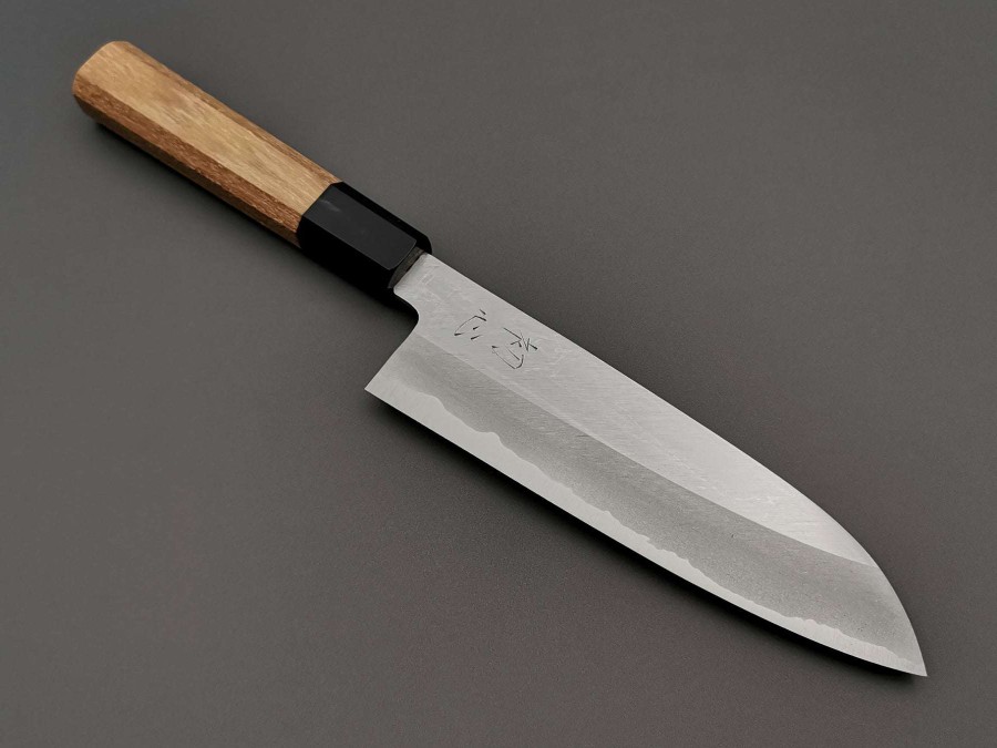 Knives * | Sale Online Hatsukokoro Shirahama White #2 Santoku