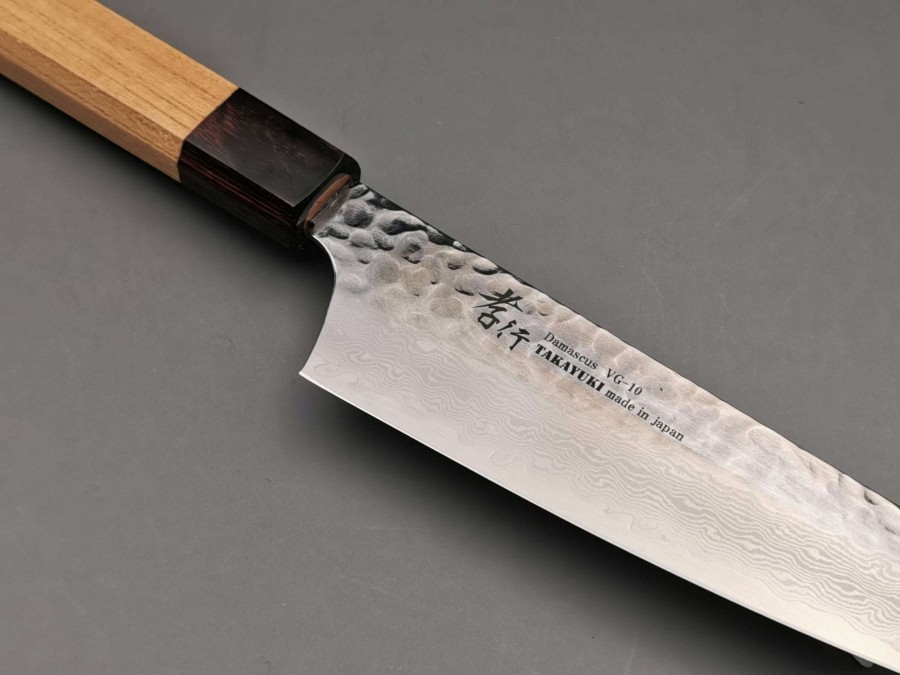 Knives * | Online Store Sakai Takayuki 33 Layer Damascus Kengata Santoku