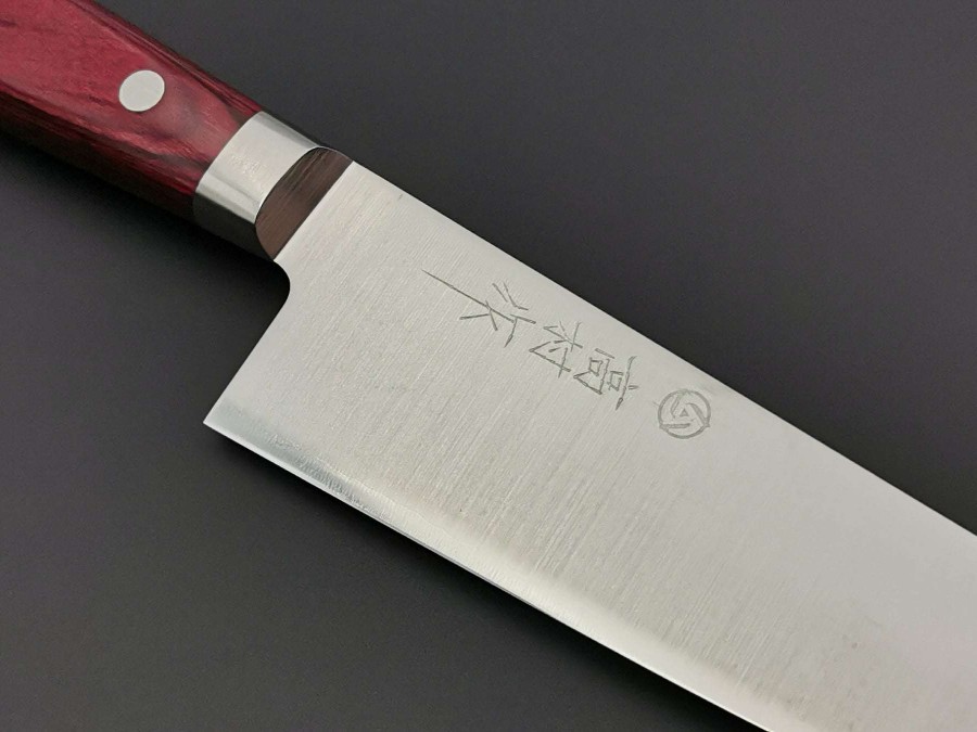 Knives * | Closeout Sale Takamura Hamono Sg2 Gyuto 180Mm