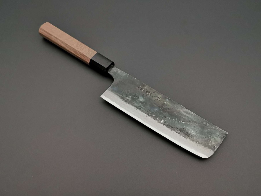 Knives * | Special Style Sakai Takayuki Blue #2 Kurouchi Nakiri