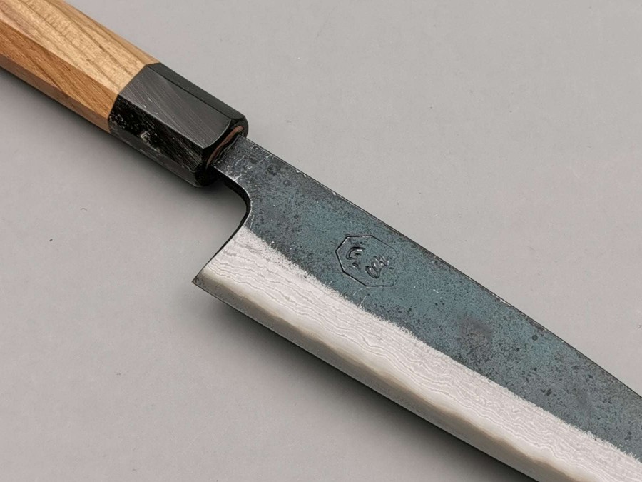 Knives * | Best Sale Hatsukokoro Kumokage Blue #2 Petty 150Mm