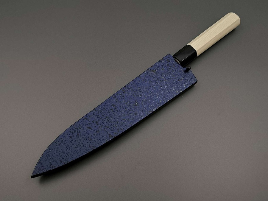 Accessories * | Outlet Sale Blue Sand Pakka Wood Saya For 210Mm Gyuto