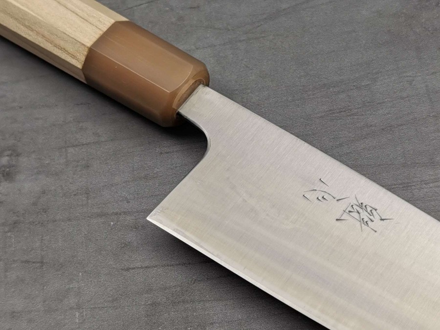 Knives * | Gift Selection Nakamura Hamono Kaishin Ginsan Santoku