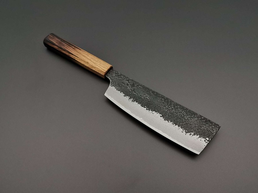 Knives * | Discount Store Itsuo Doi Homura Guren Blue #2 Nakiri