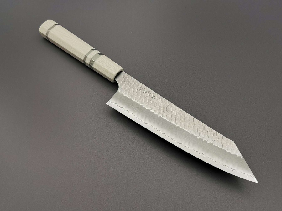 Knives * | Hot Selling Nigara Hamono Sg2 Tsuchime Kiritsuke Gyuto 210Mm