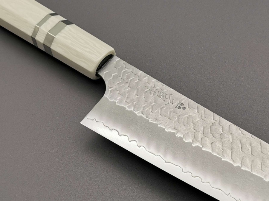 Knives * | Hot Selling Nigara Hamono Sg2 Tsuchime Kiritsuke Gyuto 210Mm