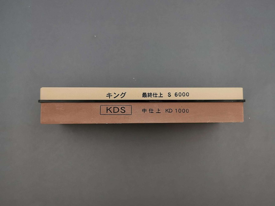 Accessories * | Unique King Dual Sided Sharpening Stone 1000/6000