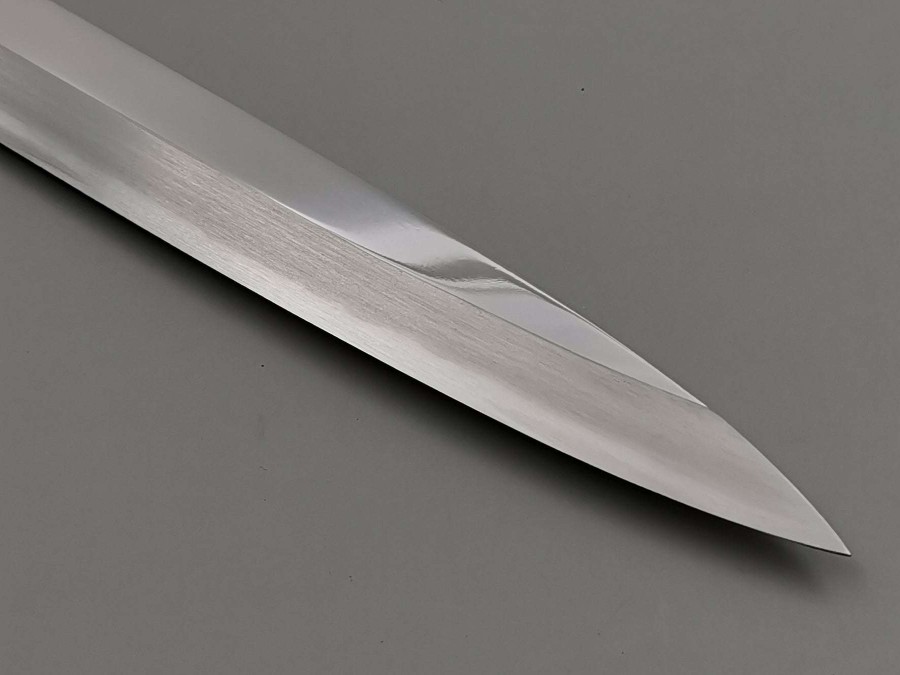 Knives * | Online Store Yu Kurosaki Blue #2 Mirror Yanagiba 330Mm