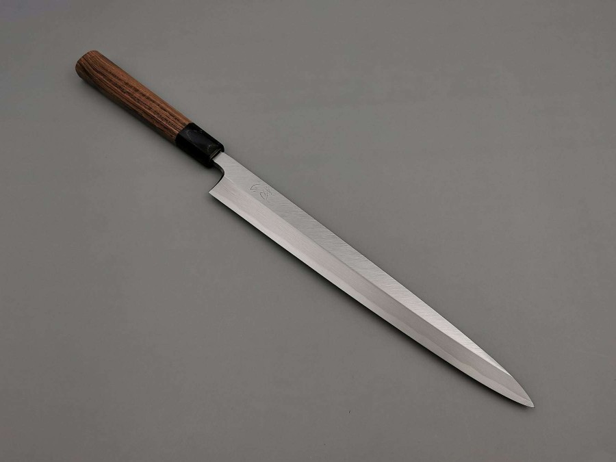 Knives * | Discounts Hatsukokoro Shirasagi White #2 Yanagiba 300Mm