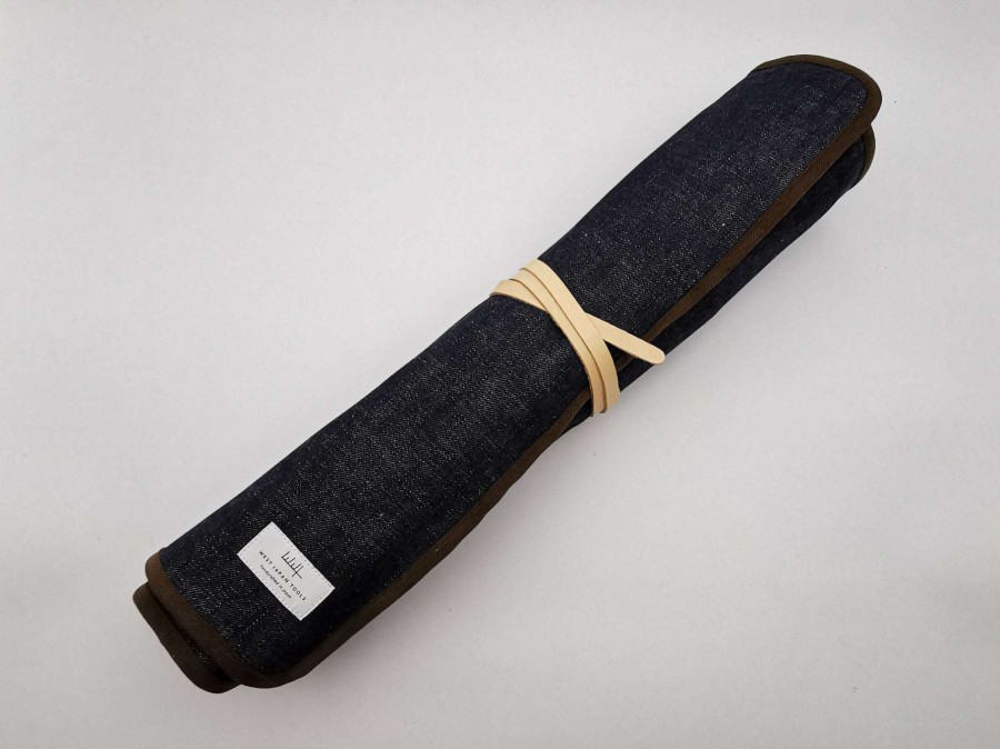 Accessories * | Online Discount West Japan Tools Selvedge Denim Knife Roll