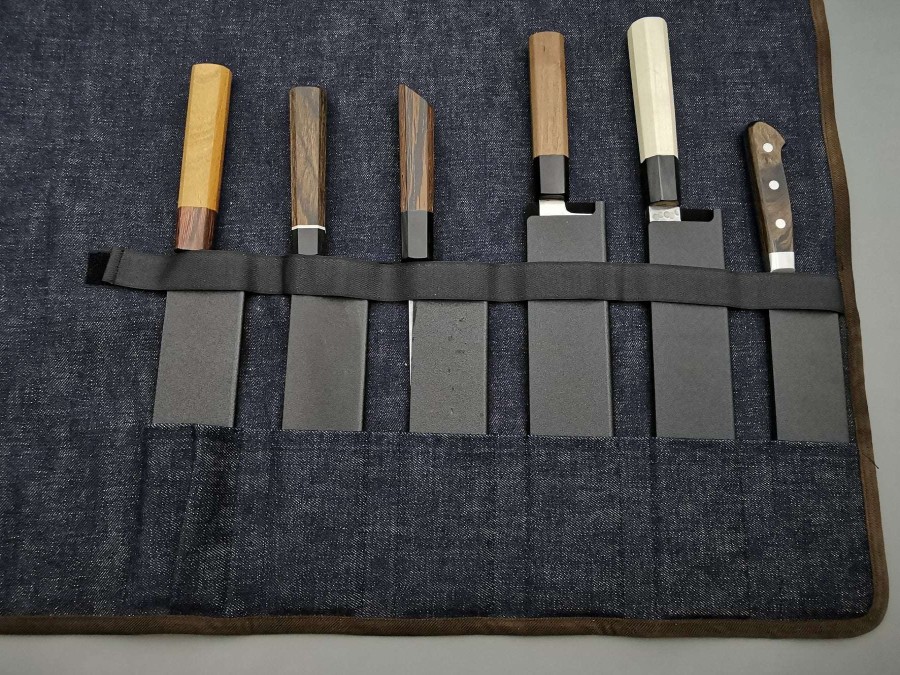 Accessories * | Online Discount West Japan Tools Selvedge Denim Knife Roll