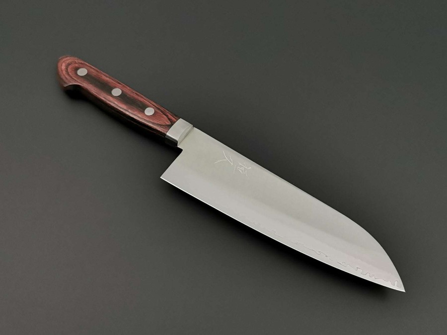 Knives * | Discounts Tsunehisa Vg1 Migaki Santoku