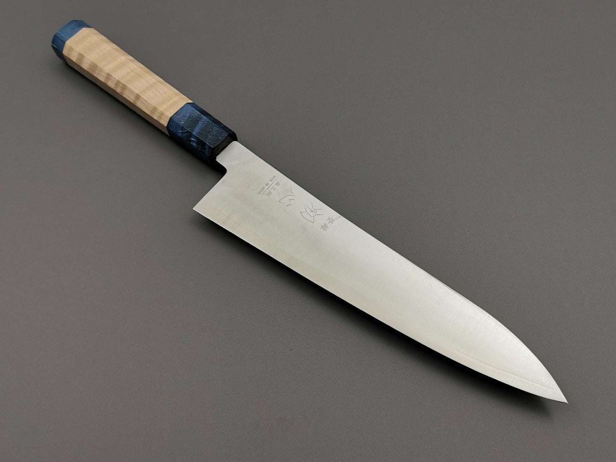 Knives * | Gift Selection Hatsukokoro Hayabusa Silver 3 Gyuto 210Mm