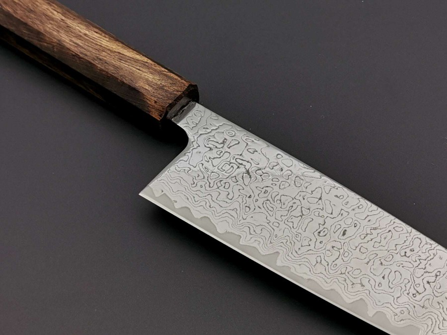 Knives * | Unique Tsunehisa Vg10 Nickel Damascus Santoku