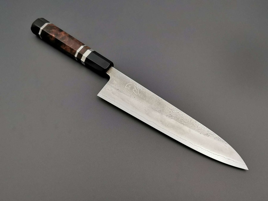 Knives * | Discounts Custom Yoshikane Hamono White #2 Gyuto 210Mm