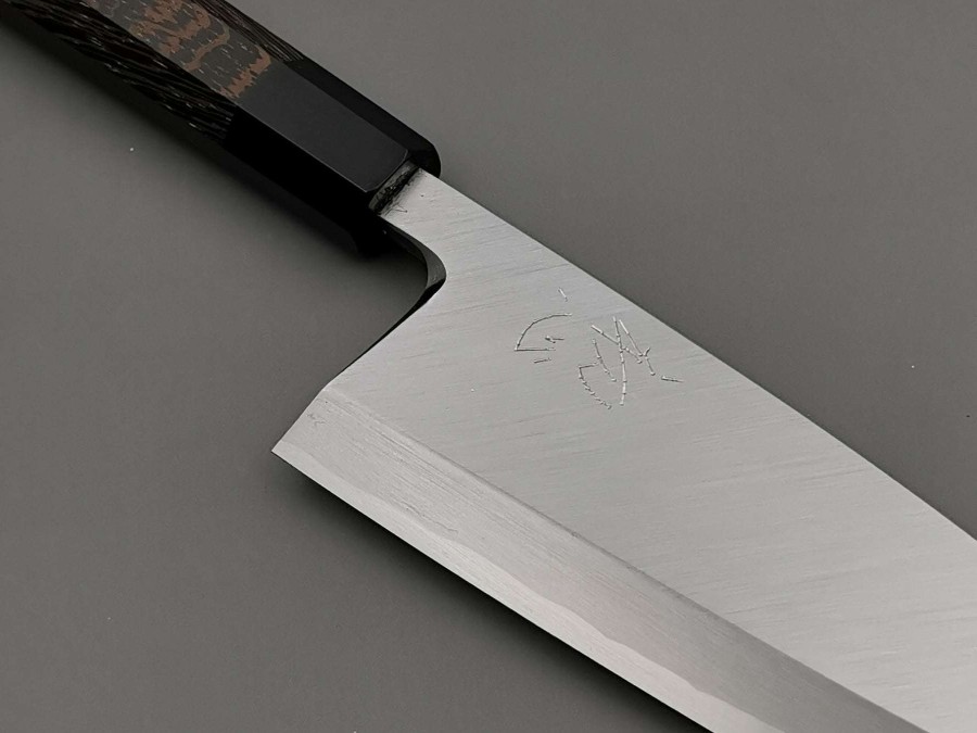 Knives * | Online Discount Hatsukokoro Shirasagi White #2 Deba 195Mm