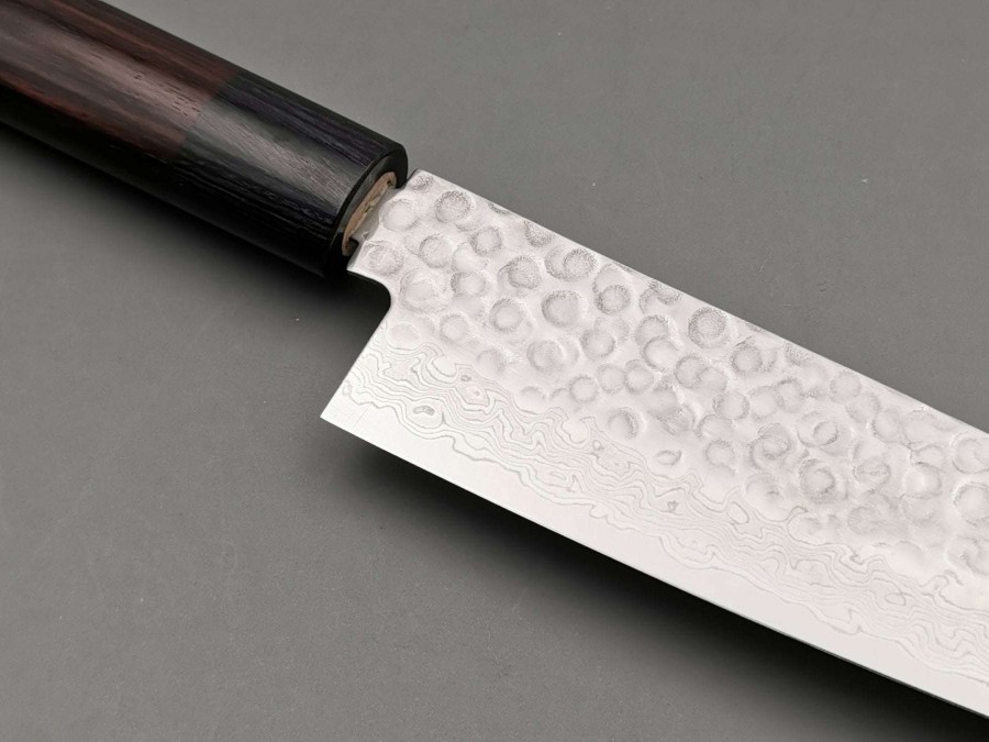 Knives * | Online Discount Tsunehisa Vg10 Tsuchime Santoku