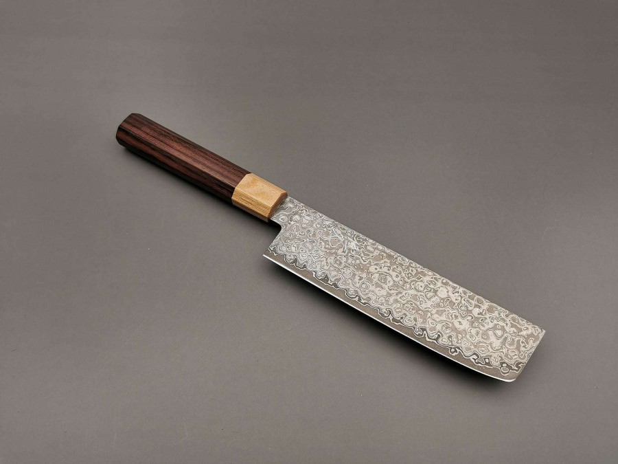 Knives * | Special Style Tsunehisa Aus10 Damascus Nakiri