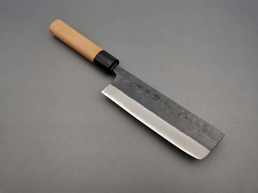 Knives * | Low Price Muneishi Aogami Nakiri 150Mm